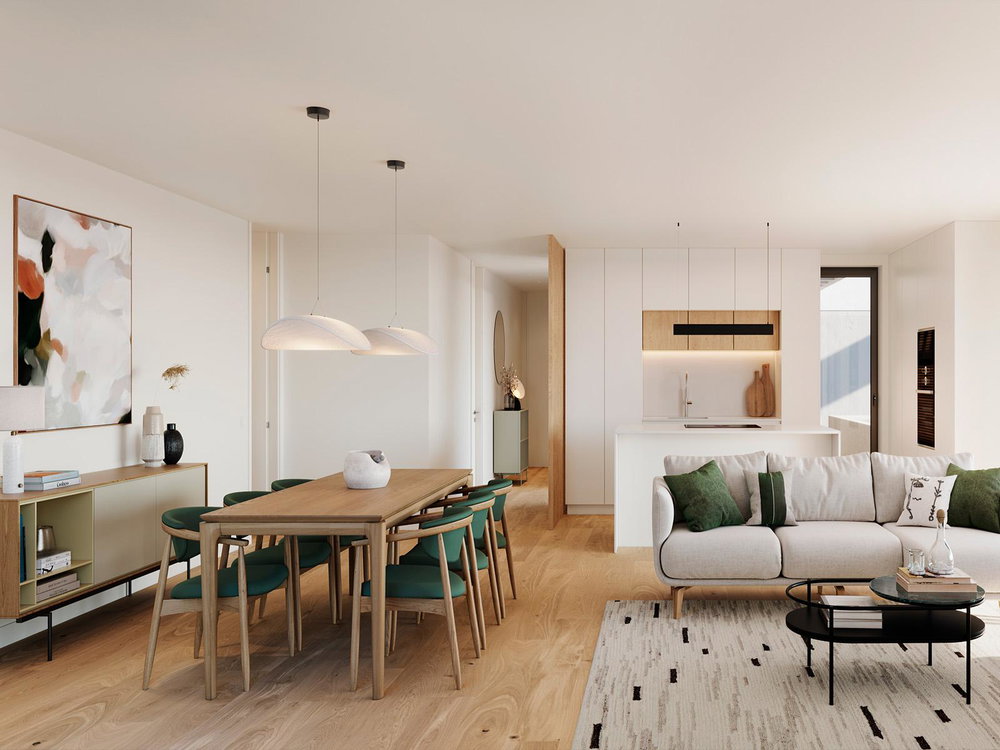 2 bedroom apartment with balcony in a new development in Belas Clube de Campo 3938916413