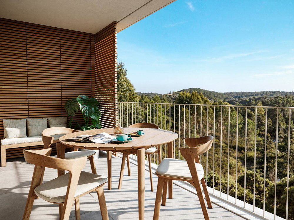 2 bedroom apartment with balcony in a new development in Belas Clube de Campo 3938916413