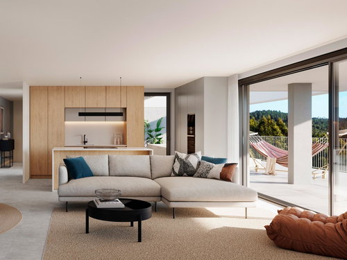 2 bedroom apartment with balcony in a new development in Belas Clube de Campo 4203601274