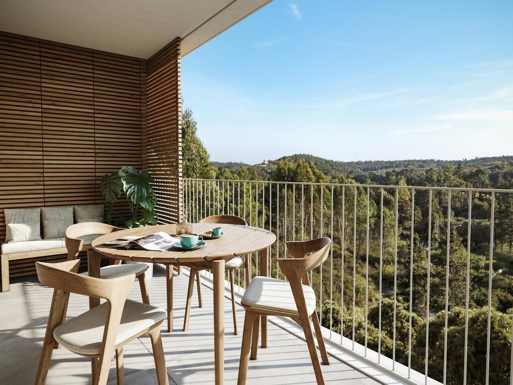 1 bedroom apartment with balcony in a new development in Belas Clube de Campo 54723877