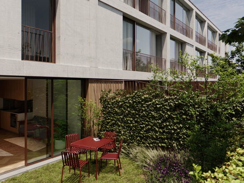 1 bedroom flat in new development, next to Avenida da Boavista