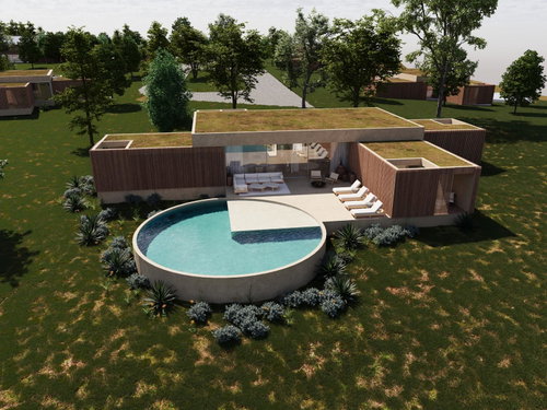 3 bedroom villa in a new development to be born, in Melides