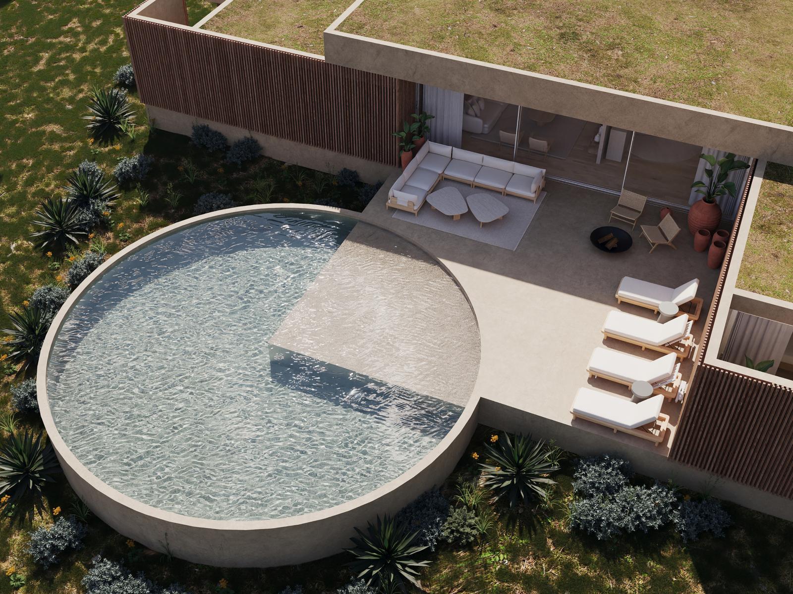 4 bedroom villa in a new development to be born in Melides
