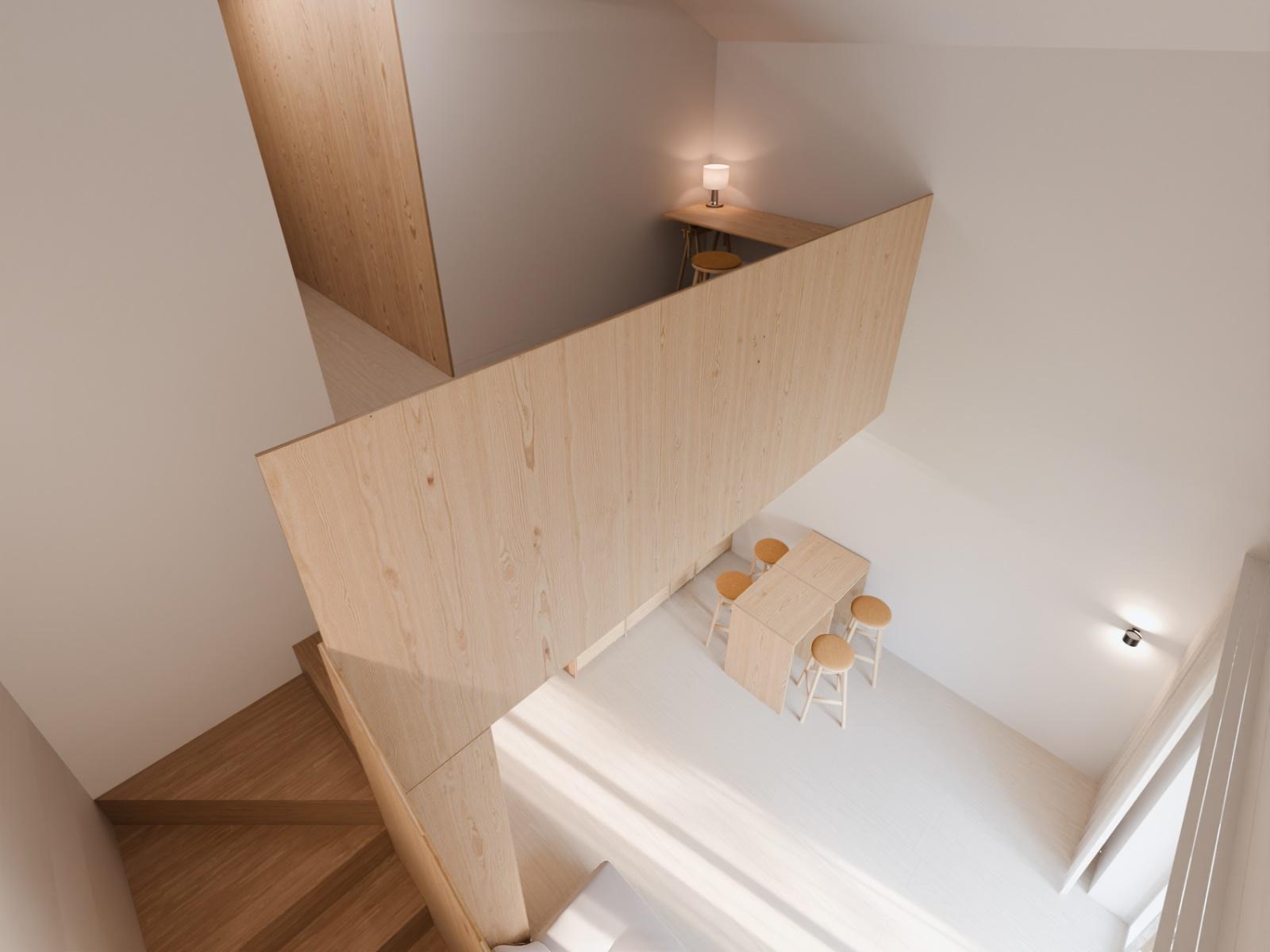 Studio flat with balcony in a new development next to the D. Luís Bridge
