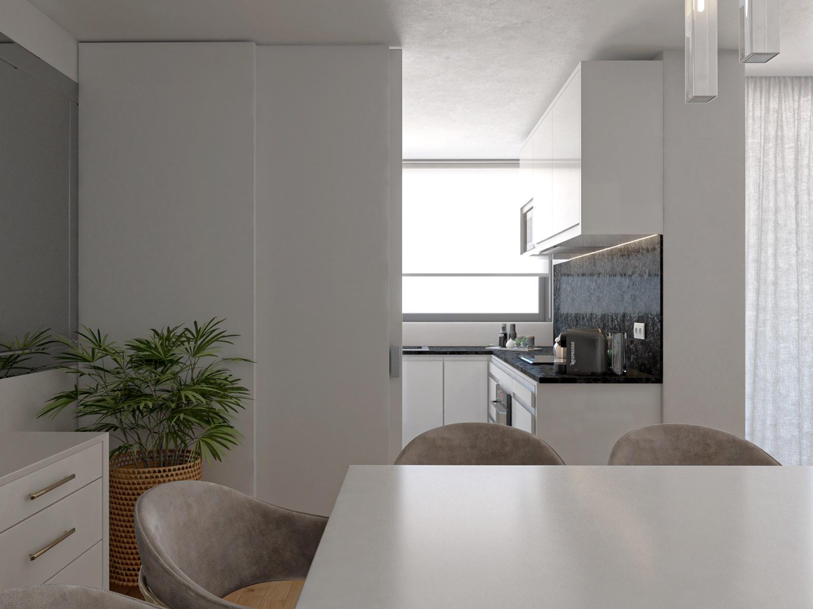 2 bedroom penthouse with rooftop in a new development in the Algarve