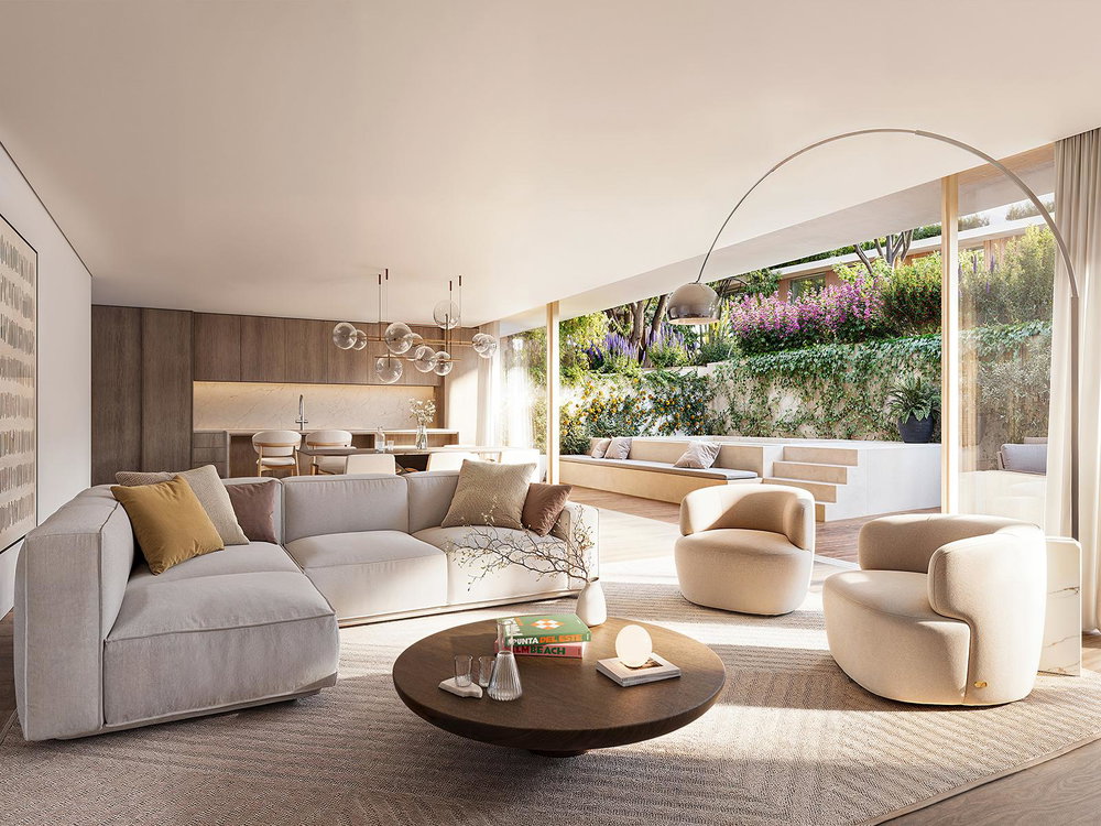 4 bedroom flat with balcony, in a new development, in Foz