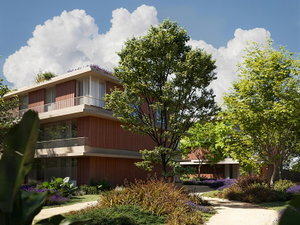 4 bedroom flat with balcony, in a new development, in Foz