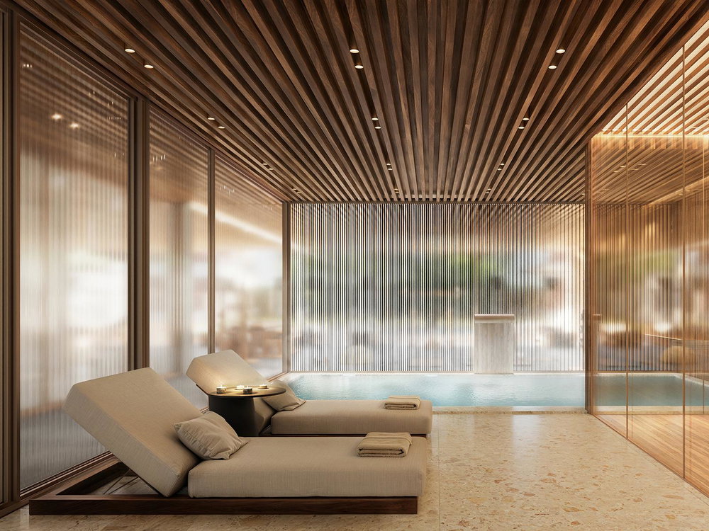 3 bedroom flat with balcony, in a new development, in Foz