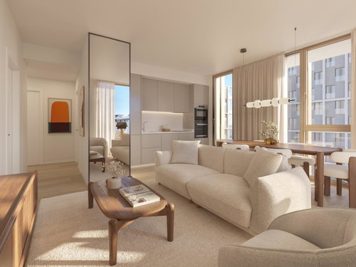 2 bedroom flat, in a new development in Parque das Nações 3702483894