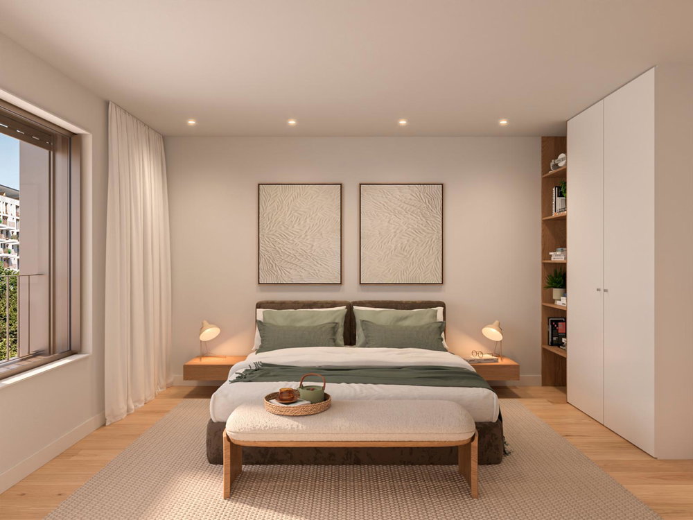 2 bedroom flat inserted in the new development in Alameda das Antas