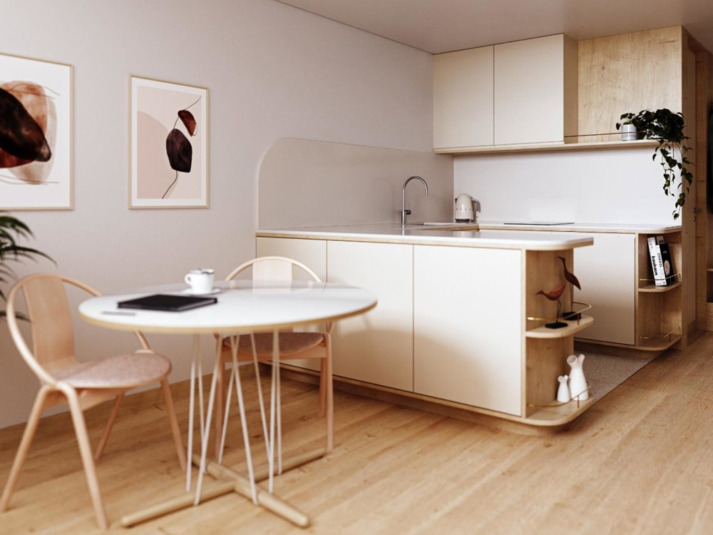 1 bedroom duplex flat in a new development in Vila Nova de Gaia 4075649881