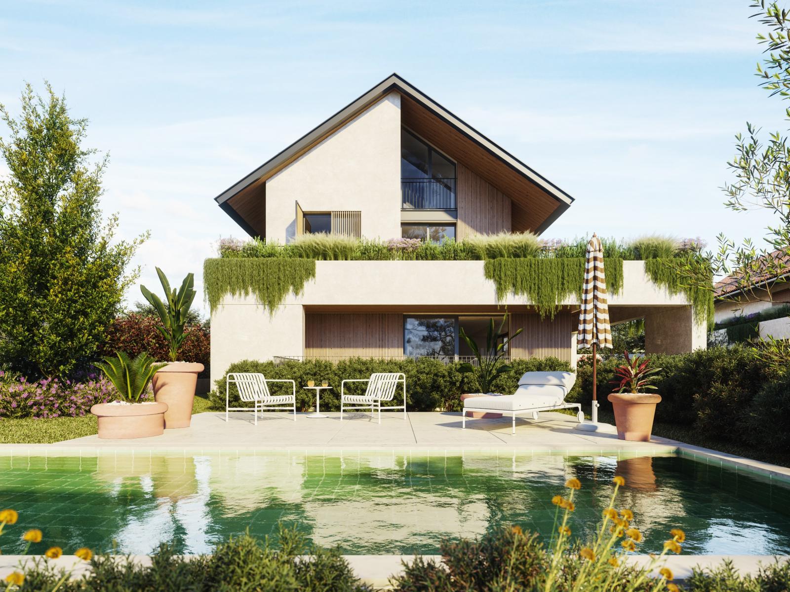 4 bedroom villa with garden swimming pool and parking in Estoril