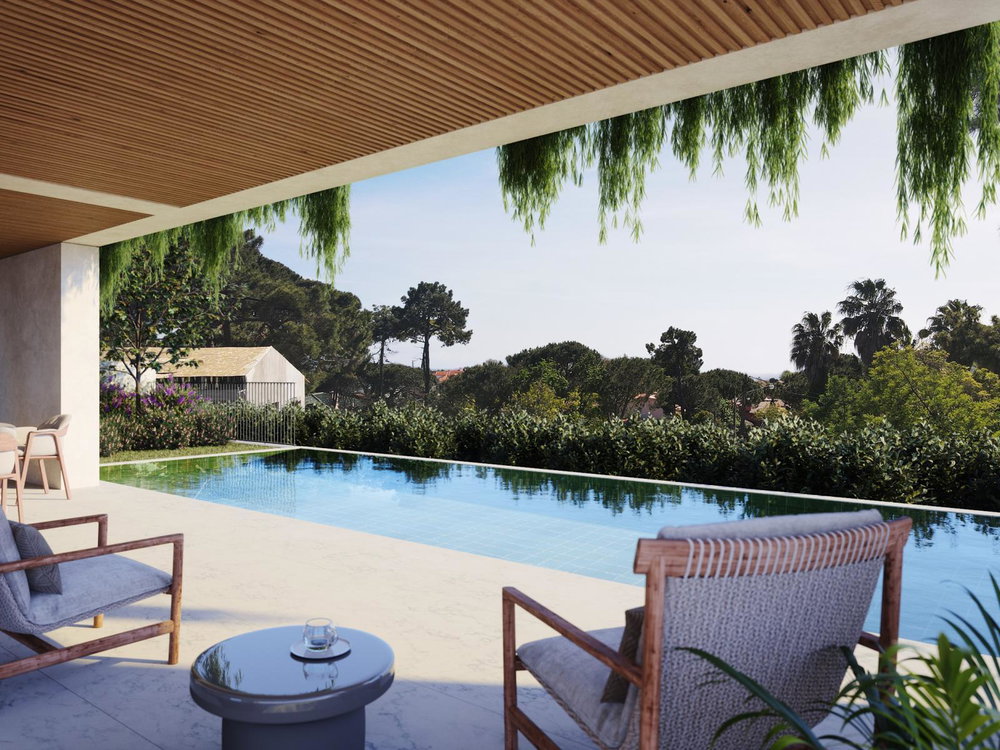 4 bedroom villa with garden, swimming pool and parking in Estoril 3629446988