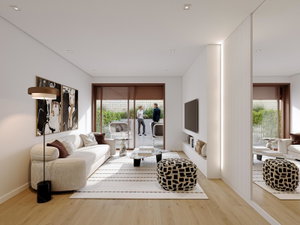 1 bedroom flat with balcony in a new development, in Matosinhos Sul