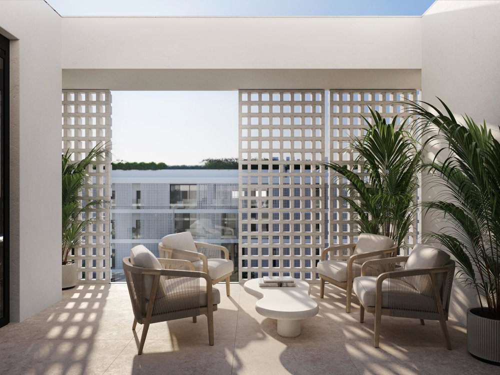 2 bedroom flat with balcony and parking in Vilamoura