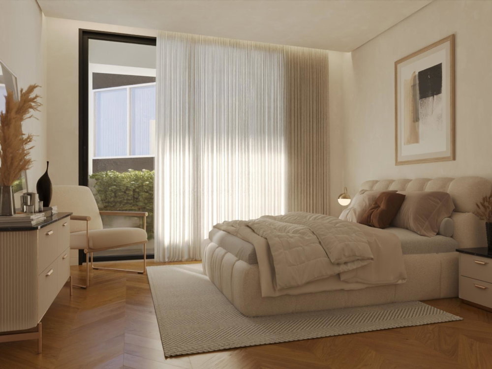 3 bedroom flat, with balcony, in a new development, in Porto