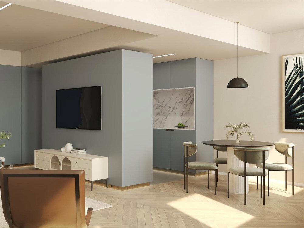 3 bedroom flat, with balcony, in a new development, in Porto