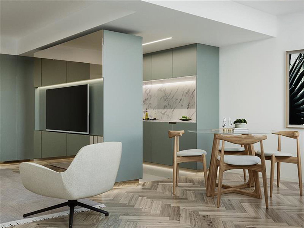 3 bedroom flat, with balcony, in a new development, in Porto