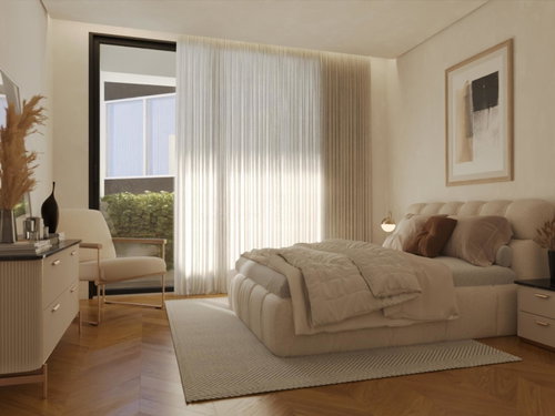 Studio flat, in a new development, in Porto
