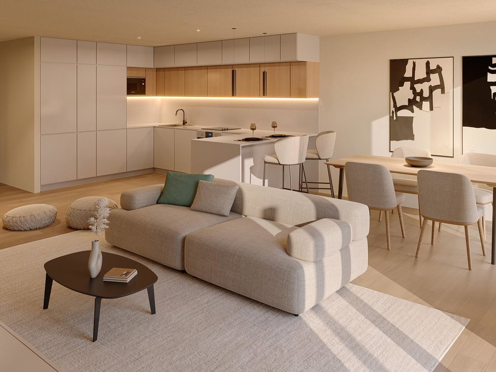 2 bedroom flat with balconies, in a new development, in Benfica 706057556