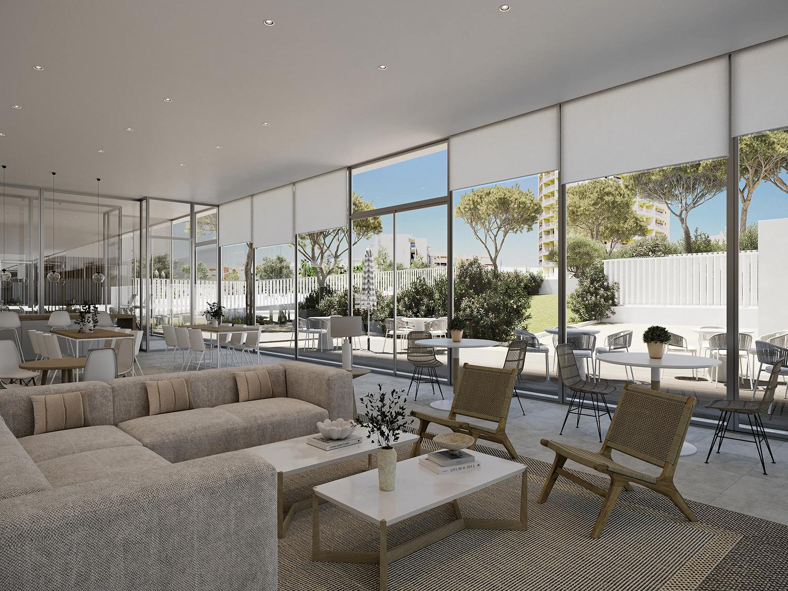 2 bedroom flat with parking in a new development in Praia da Rocha