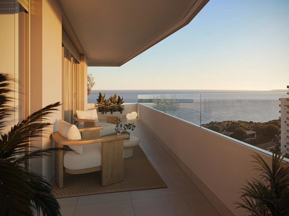2 bedroom flat with parking in a new development in Praia da Rocha