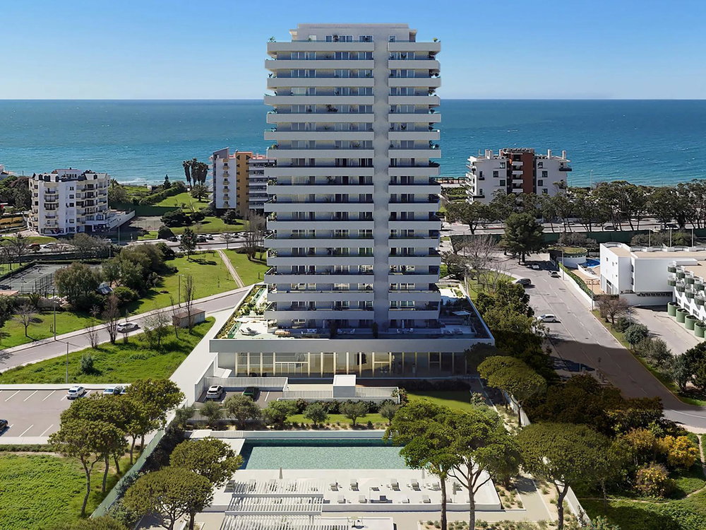 2 bedroom flat with parking in a new development in Praia da Rocha 3509932749