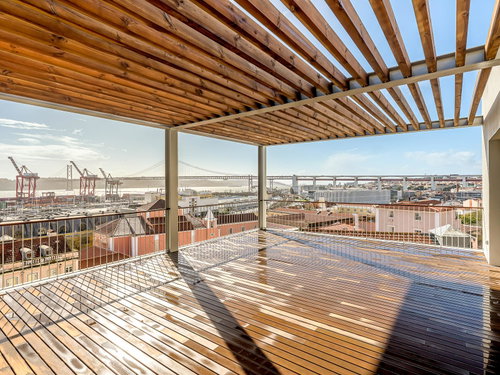 3 Bedroom Apartment Estrela, Lisbon, with terrace and river view 3585287315