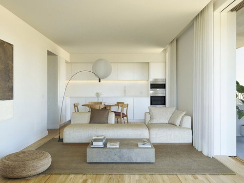 3 bedroom flat with outdoor area in the heart of the city of Porto.