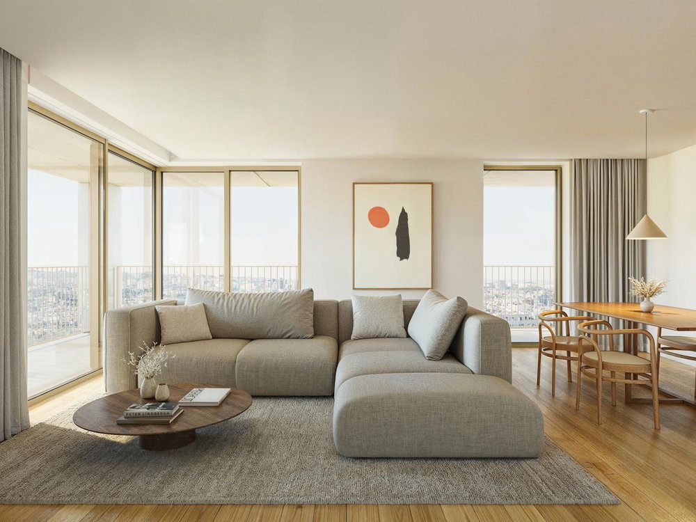 3 bedroom flat with outdoor area in the heart of the city of Porto. 3429054482