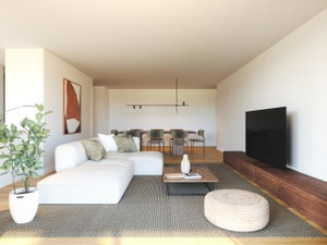 2 bedroom flat with outdoor area in the heart of the city of Porto.