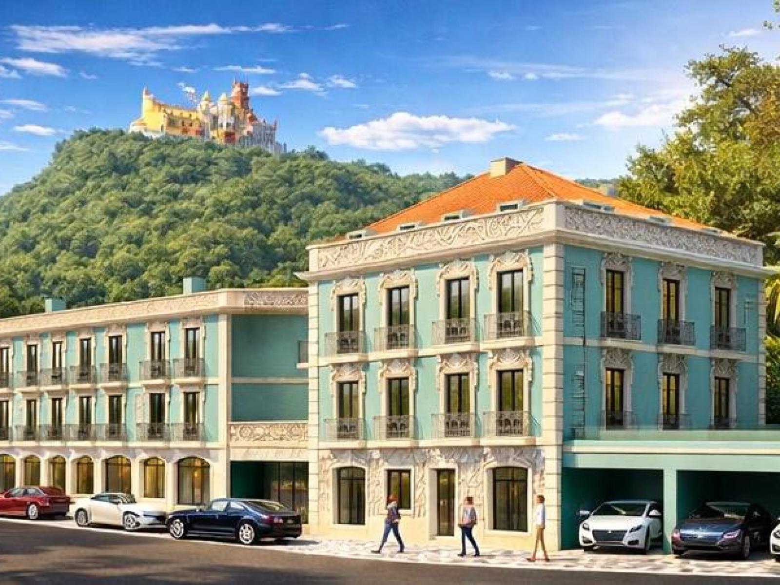 Building with project approval for 4-star hotel in Sintra