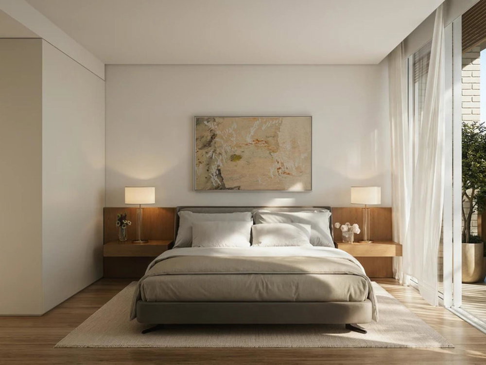 3 bedroom flat with balcony inserted in a new development, in Porto