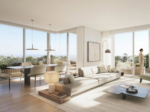 3 bedroom flat with balcony inserted in a new development, in Porto