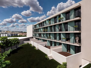 Studio flat, with balcony, in Rua Costa Cabral, Porto