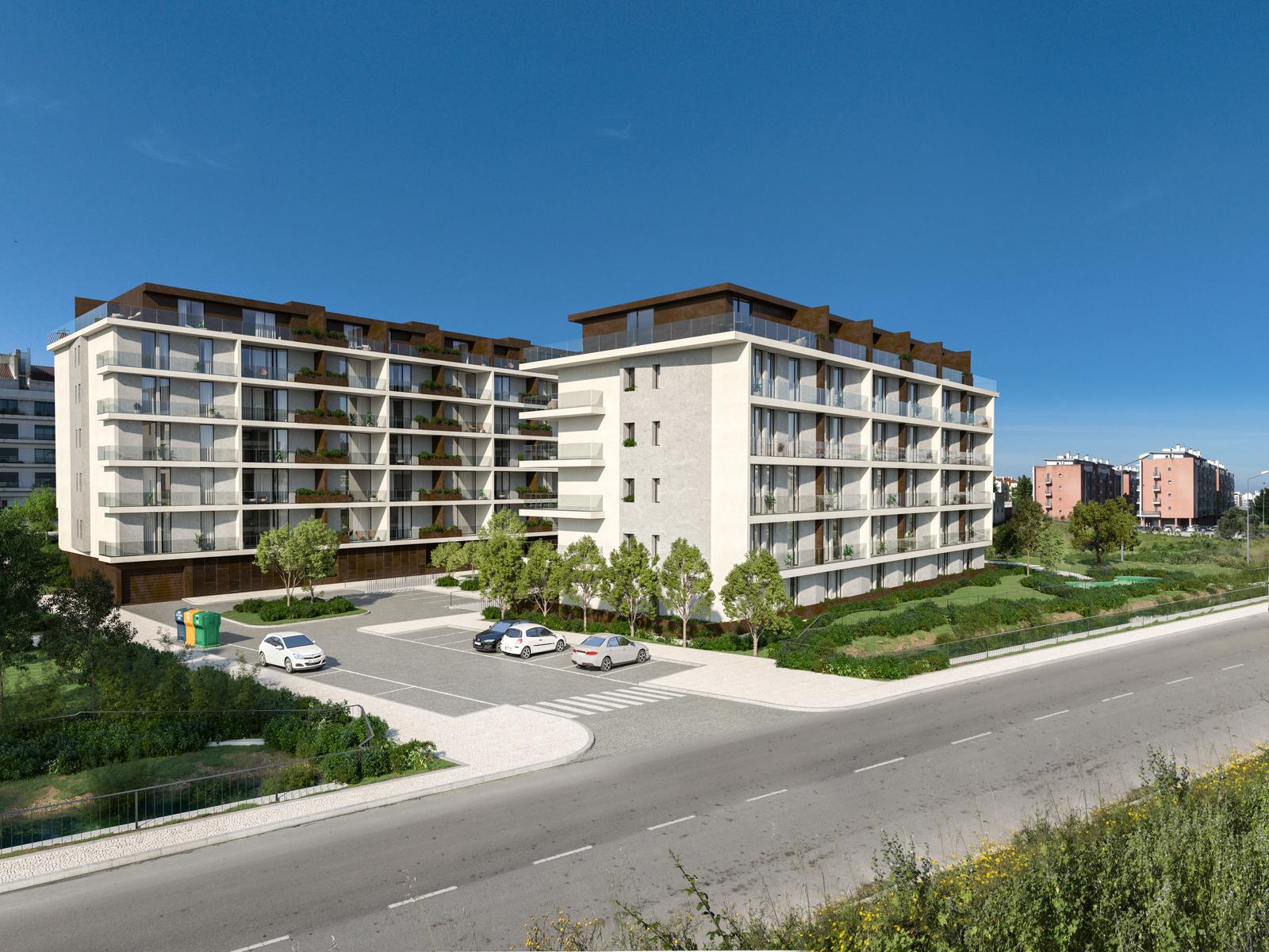 1 bedroom flat with 85 sqm in Monville