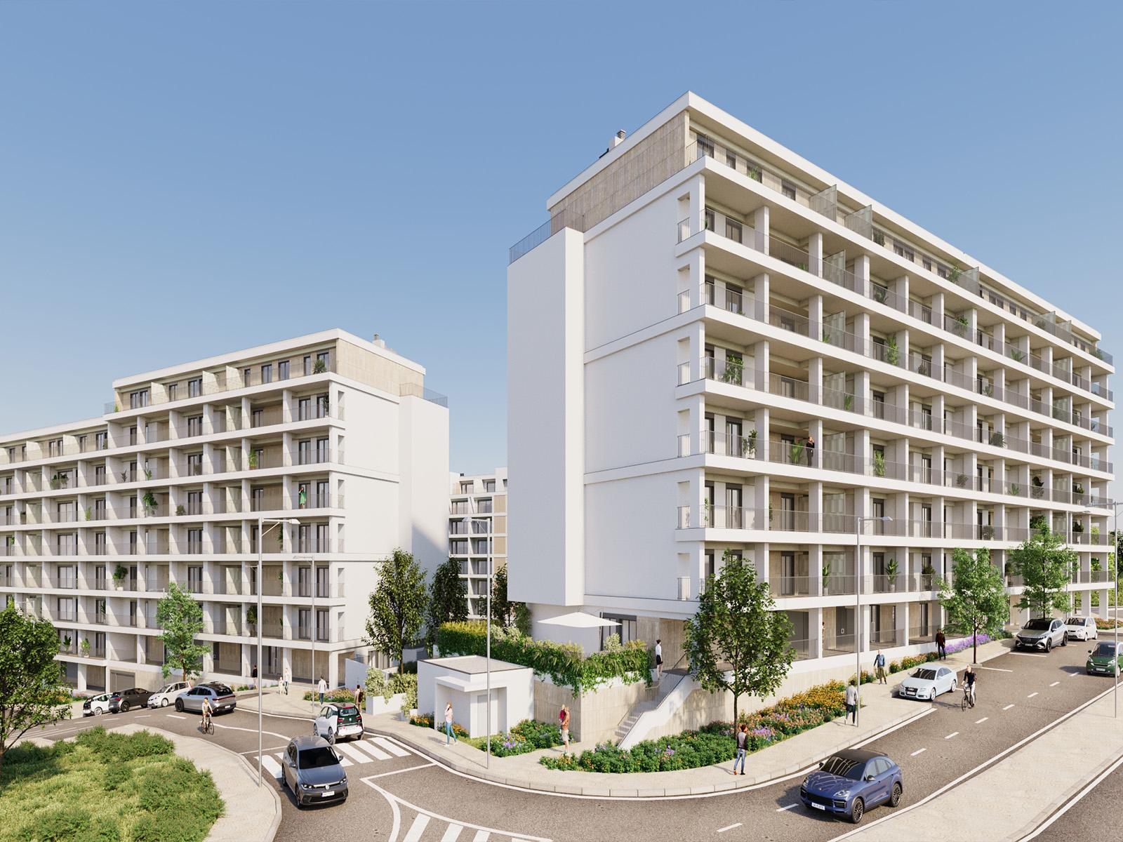 4 bedroom apartment with balcony in new development in Loures