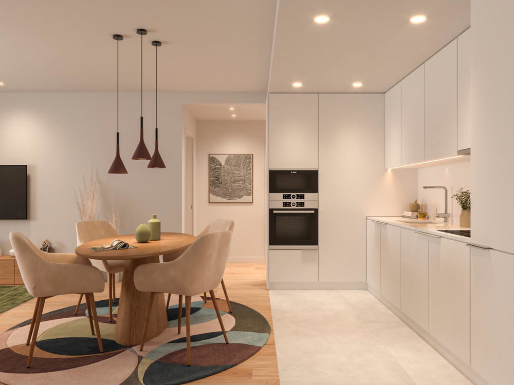 1 bedroom flat inserted in the new development in Alameda das Antas 912581446