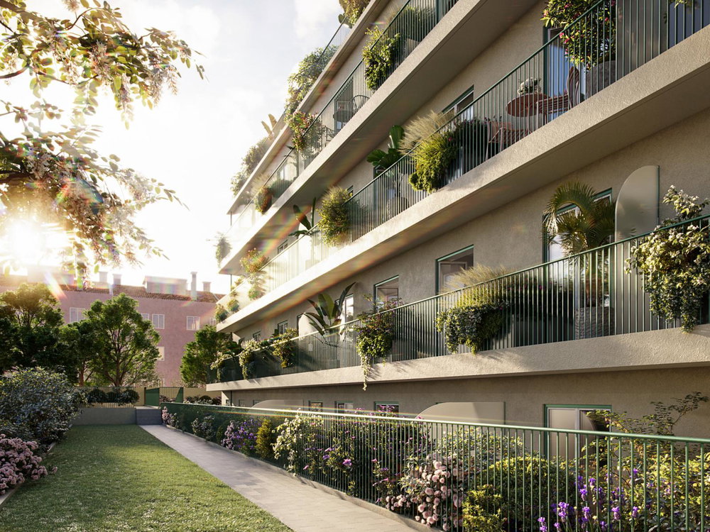 2 bedroom flat, with balcony, in a new development, in Amadora