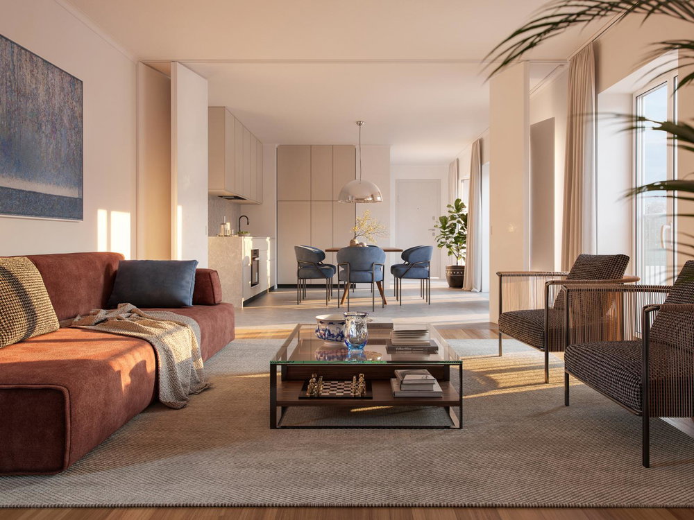 2 bedroom flat, with balcony, in a new development, in Amadora 557870005