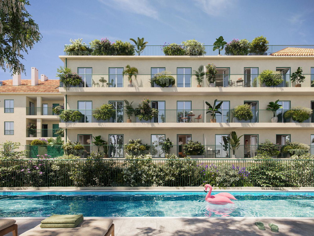 3 bedroom flat, with balcony, in a new development, in Amadora