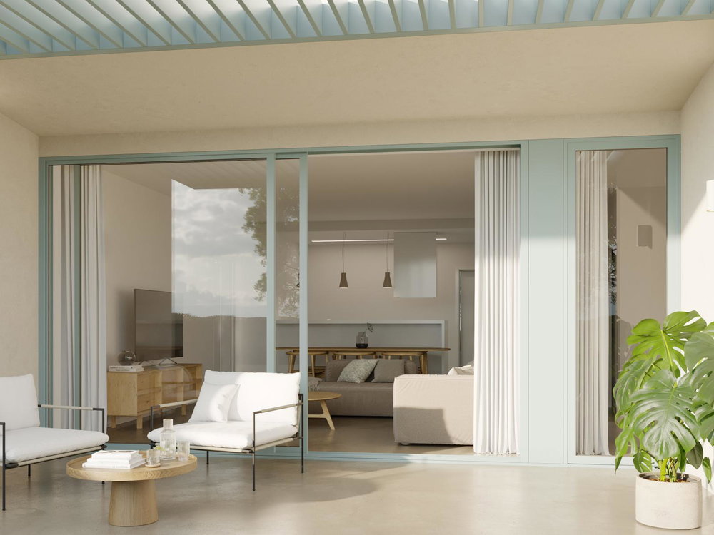 3 bedroom flat, with terrace, in a new development, in Porto Covo
