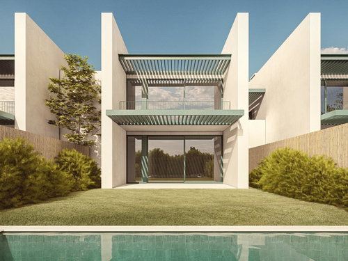 3 bedroom flat, with terrace, in a new development, in Porto Covo