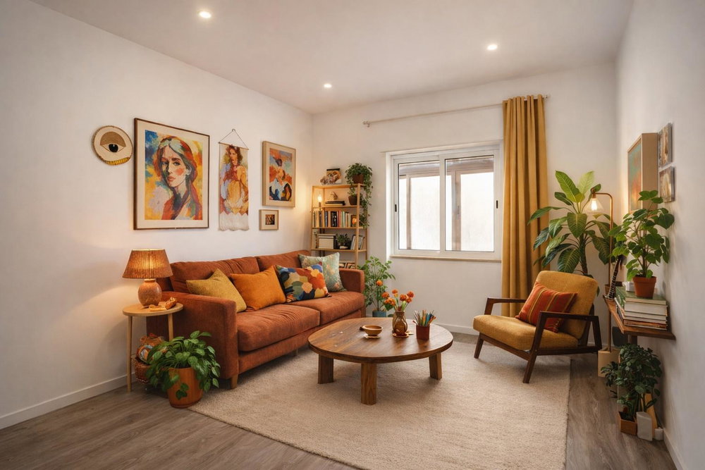2 bedroom flat in Barreiro, renovated, with sunroom and double glazing