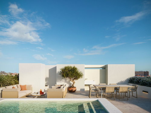 2 bedroom flat with balcony and parking in Vilamoura 1019258056