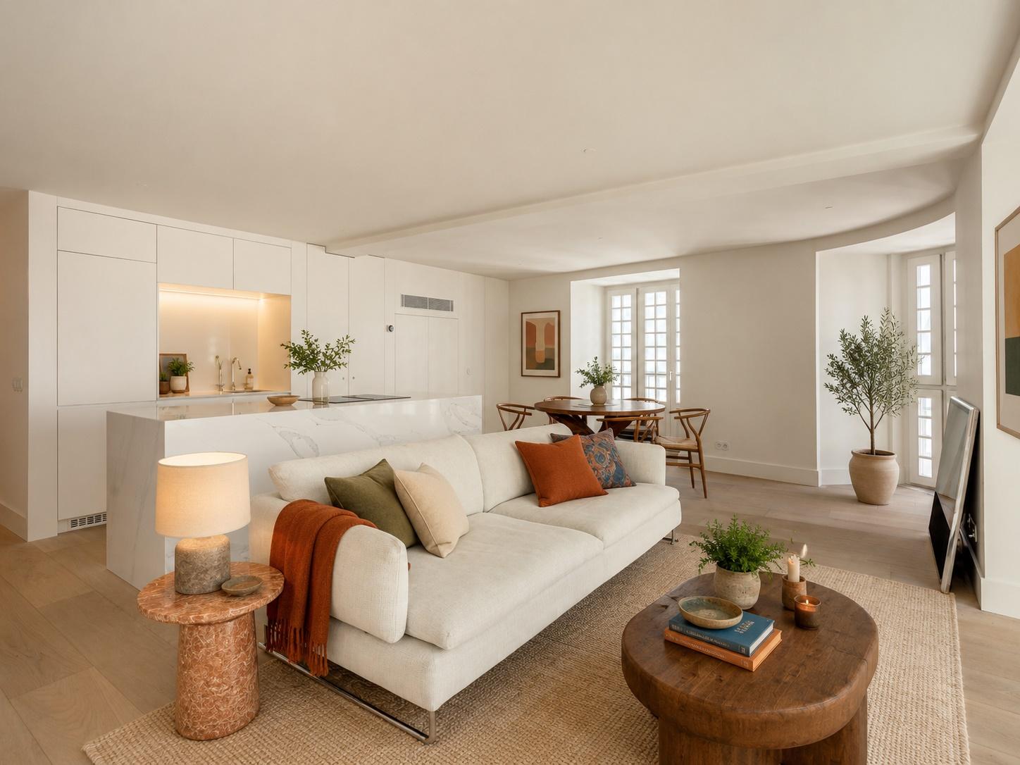 New 2 bedroom flat with garage next to Avenida da Liberdade
