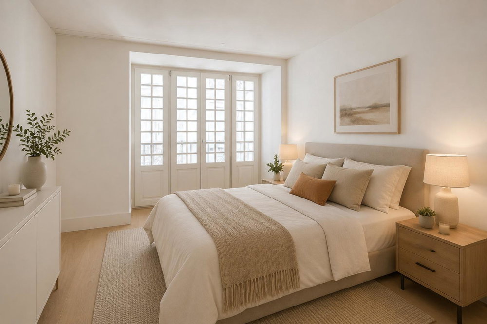 New 2 bedroom flat with garage next to Avenida da Liberdade 665583973