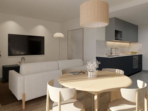 1 bedroom flat with balcony in new development in Carcavelos 3377775512