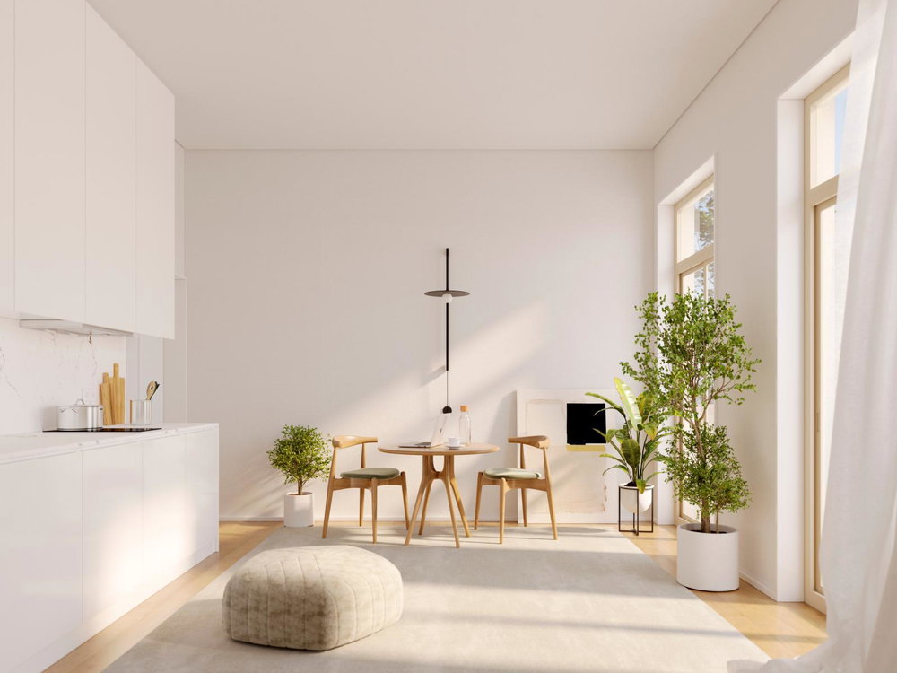 Duplex studio flat, with balcony and terrace, in a new development, in Leça da Palmeira 3454180520