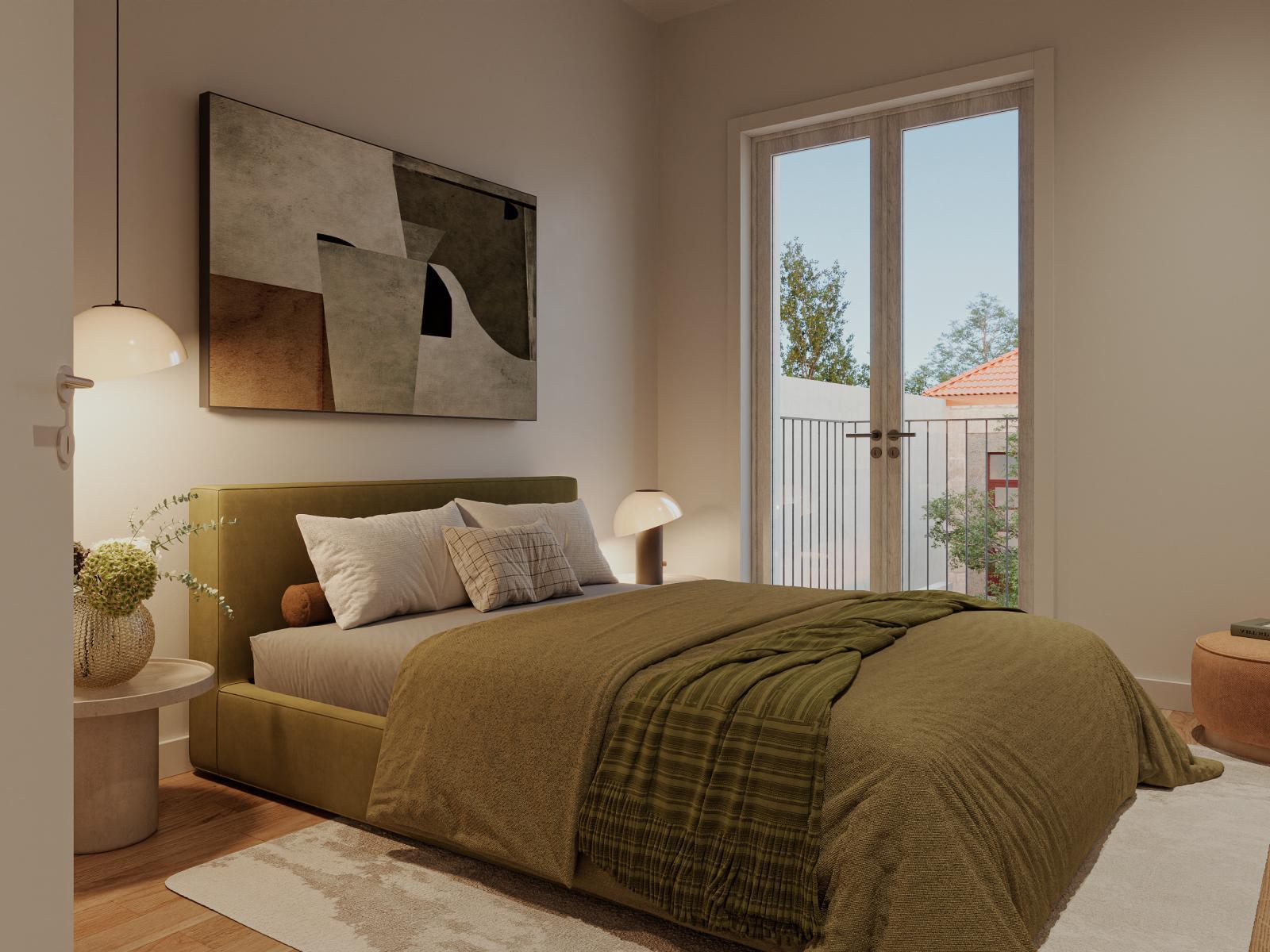 Studio with 1 parking space in the centre of Porto